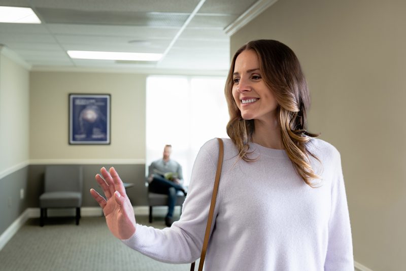 NeuroStar Patient at their doctor's office